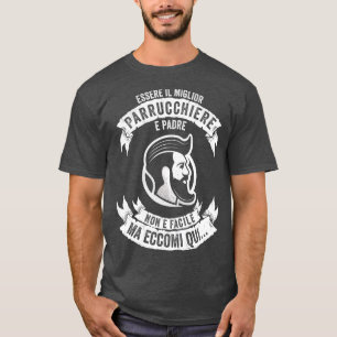 Hairdresser Gift Dad Barber Cool  T-Shirt