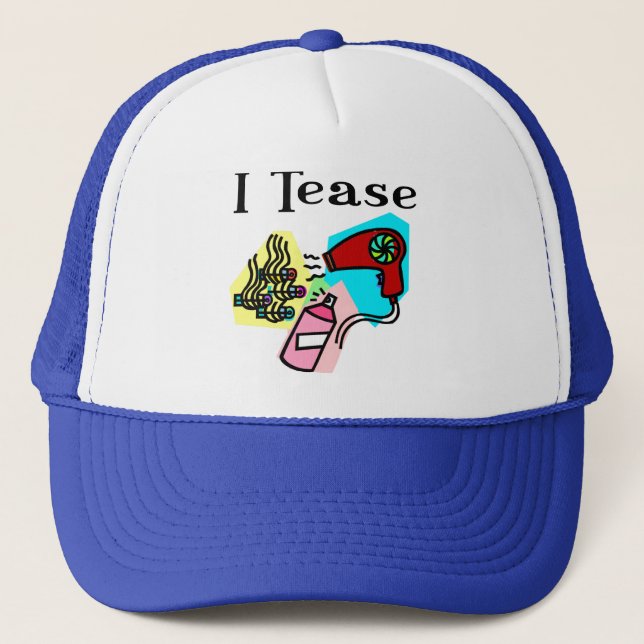 Hairdresser Gifts Trucker Hat (Front)