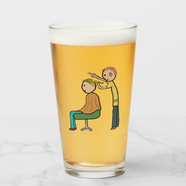 Hairdresser Glass (Front Filled)