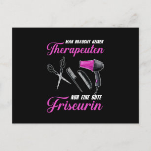 Hairdresser Hair Salon Barber Hair Stylist Gift Postcard