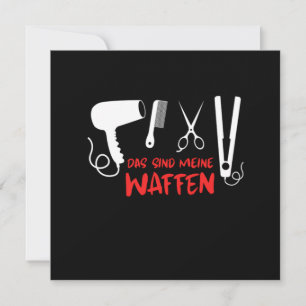 Hairdresser Hair Stylust Hair Dryer Hair Salon Gif Invitation