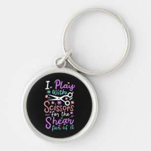 Hairdresser Hairstylist Gift Key Ring