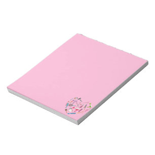 Hairdresser Hairstylist Tool Heart Notepad