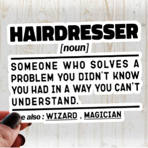 Hairdresser Noun Barbershop Appreciation Funny