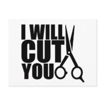 Hairdresser or Hair Stylist - Marketing Postcards