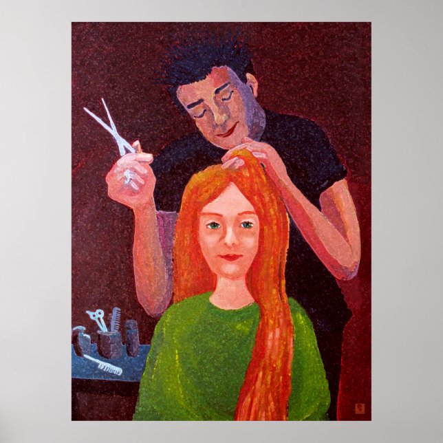 Hairdresser Poster (Front)