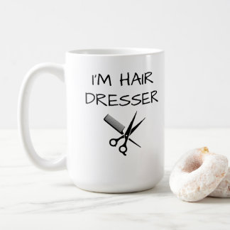 Hairdresser shirt, Hairstylist shirt, Beautician Coffee Mug