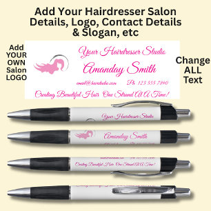 Hairdresser Studio - Add your own details & Logo