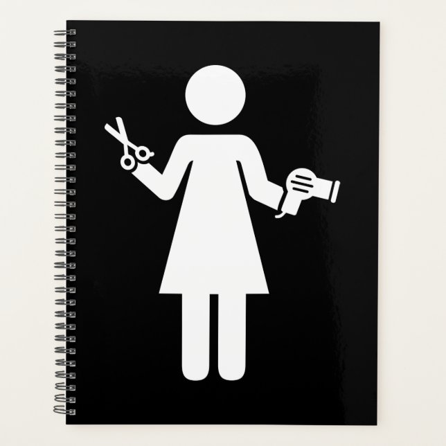 Hairdresser Symbol Planner (Front)