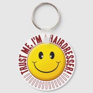 Hairdresser Trust Key Ring