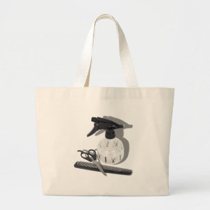 HairdresserItems060910Shadows Large Tote Bag