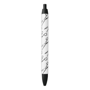 Hairdressers Do It With Style Black Ink Pen