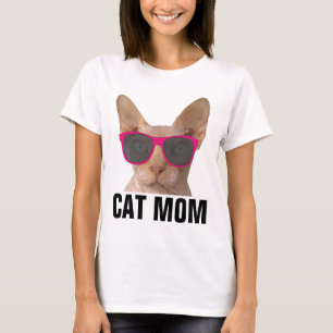 HAIRLESS CAT SPHYNX MOM LADIES T-Shirts