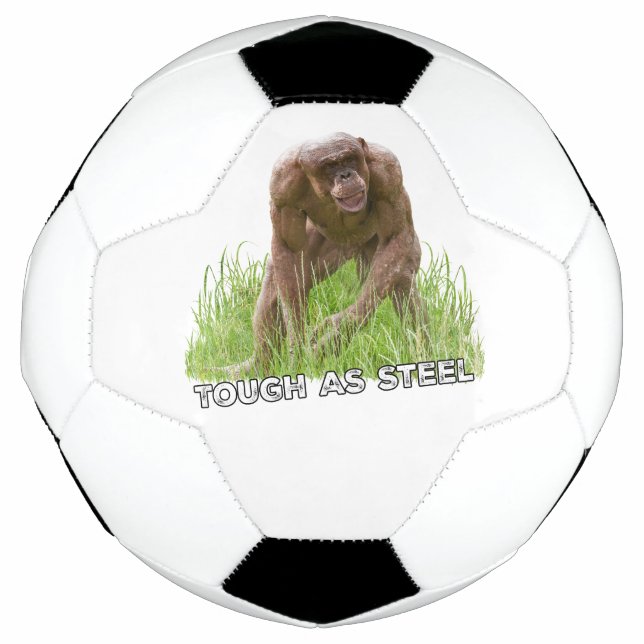Hairless Chimp Tough As Steel Football (Front)