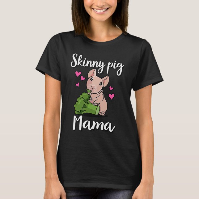 Hairless Guinea Pig  7 T-Shirt (Front)