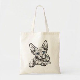 Hairless Sphynx Cat Tote Bag