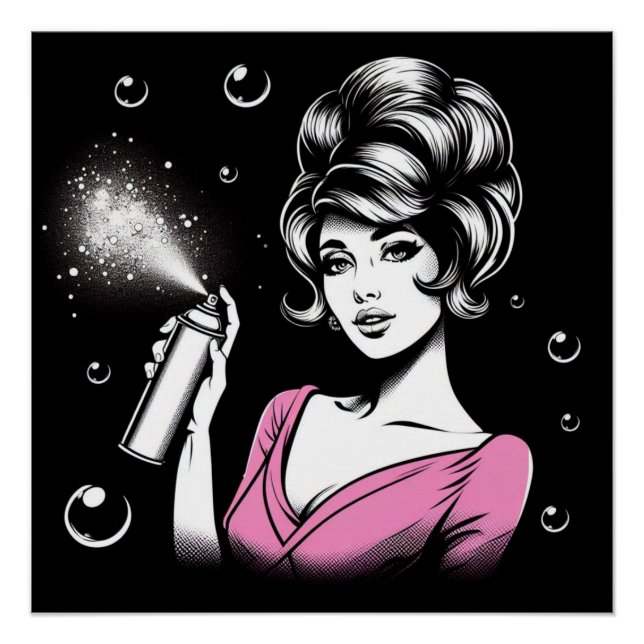 Hairspray Queen Poster (Front)