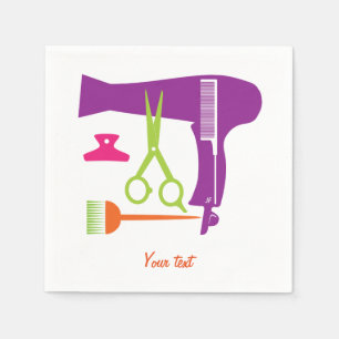 Hairstyle tools napkin