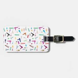 Hairstyles tools 2 luggage tag