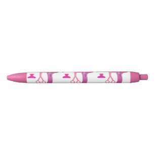 Hairstyles tools black ink pen