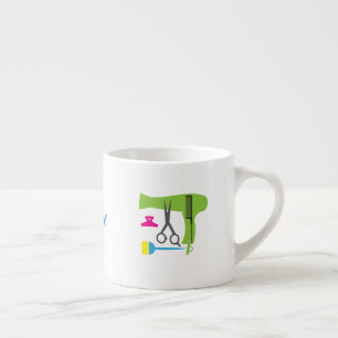 Hairstyles tools espresso cup