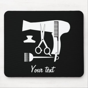 Hairstyles tools mouse mat