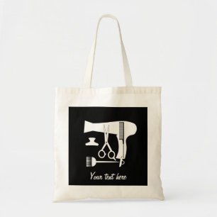 Hairstyles tools tote bag