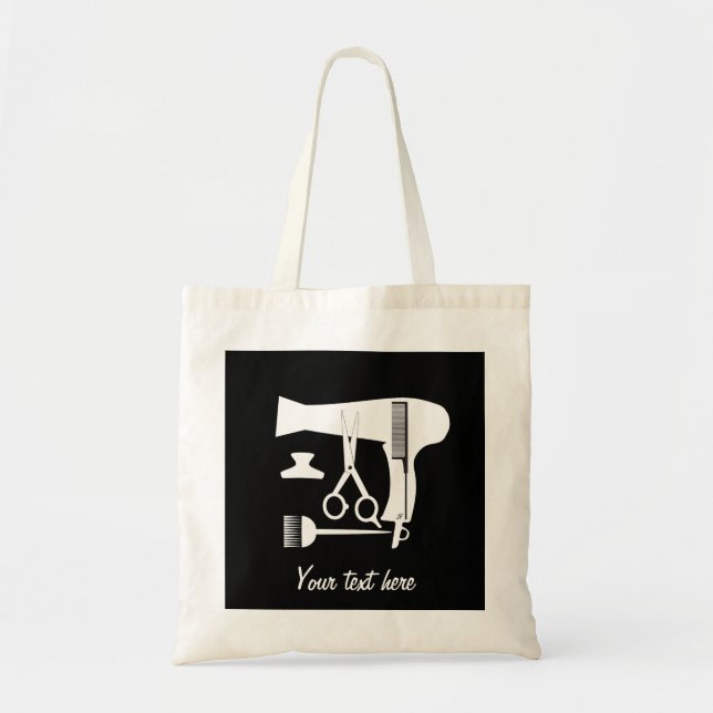 Hairstyles tools tote bag (Front)