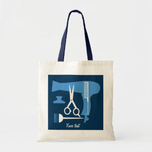 Hairstyles tools tote bag