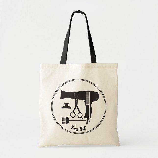 Hairstyles tools tote bag (Front)