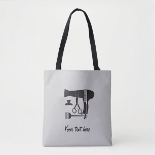 Hairstyles tools tote bag