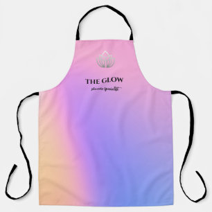 Hairstylist Aprons Trendy Pink Holographic Salon