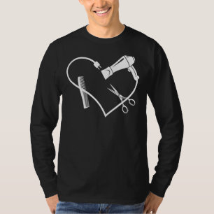 Hairstylist Barber Supplies Hairdresser Scissors B T-Shirt