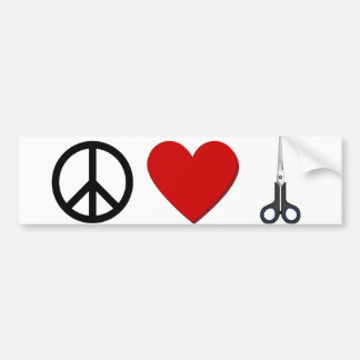 Hairstylist Bumper Sticker