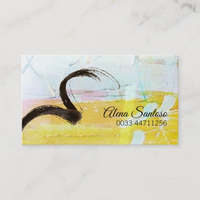 Hairstylist Business Card (Front)