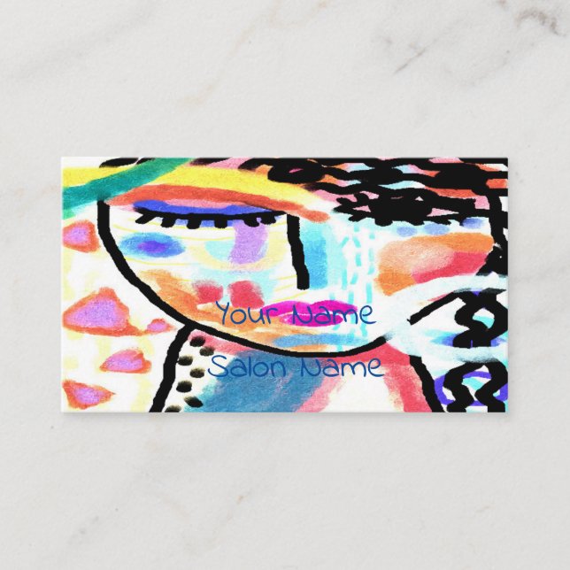 Hairstylist Business Card (Front)