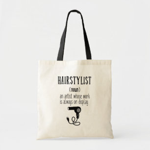 Hairstylist Defnition Cute Message Tote Bag