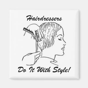 HairStylist Frenzy Magnet