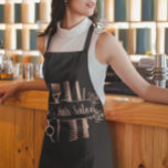 Hairstylist Hair Dresser Salon Personalised Apron<br><div class="desc">This design may be personalised by choosing the customise option to add text or make other changes. If this product has the option to transfer the design to another item, please make sure to adjust the design to fit if needed. Contact me at colorflowcreations@gmail.com if you wish to have this...</div>