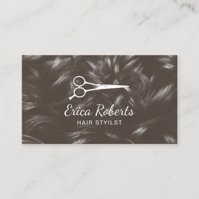 Hairstylist Hair Salon Professional Referral Card (Front)