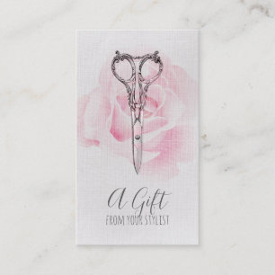 hairstylist hair stylist gift certificate xmas