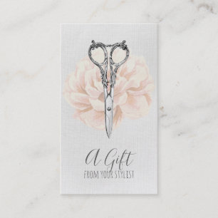 hairstylist hair stylist gift certificate xmas