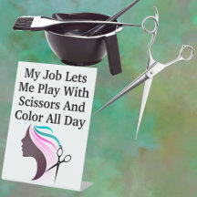 Hairstylist Job  Funny Statement