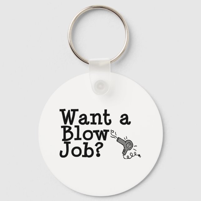 Hairstylist Key Ring (Front)