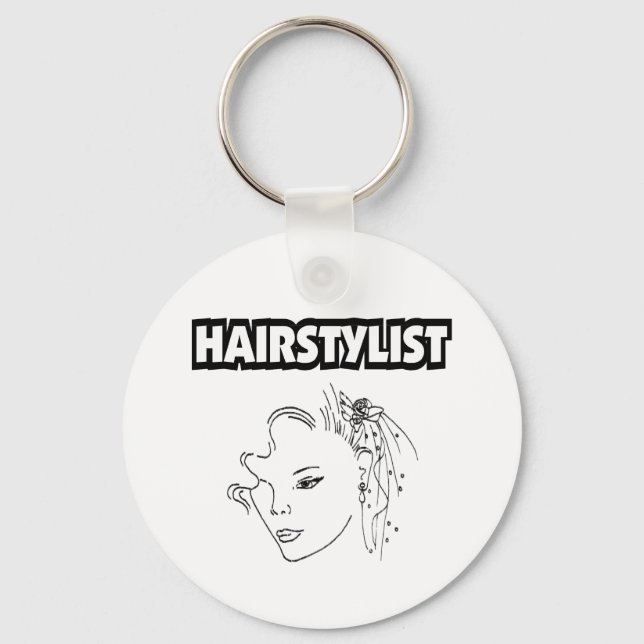 HAIRSTYLIST KEY RING (Front)