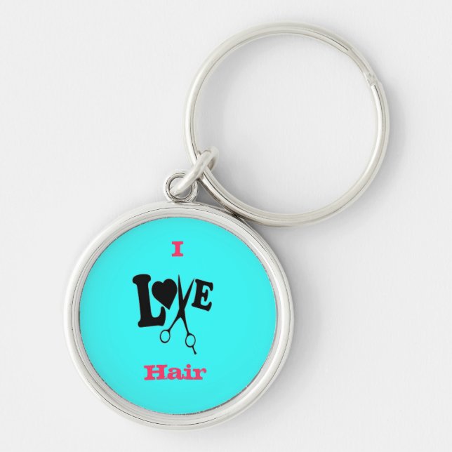 Hairstylist KeyChain (Front)