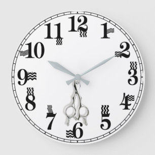 Hairstylist Large Clock