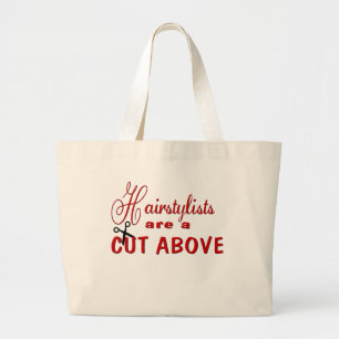 Hairstylist Large Tote Bag