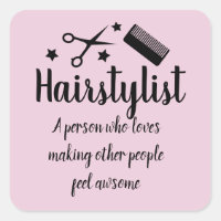 Hairstylist Quote Funny Hairdresser Pink