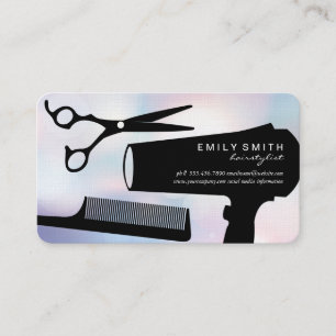 Hairstylist Tools Beauty Appointment Card